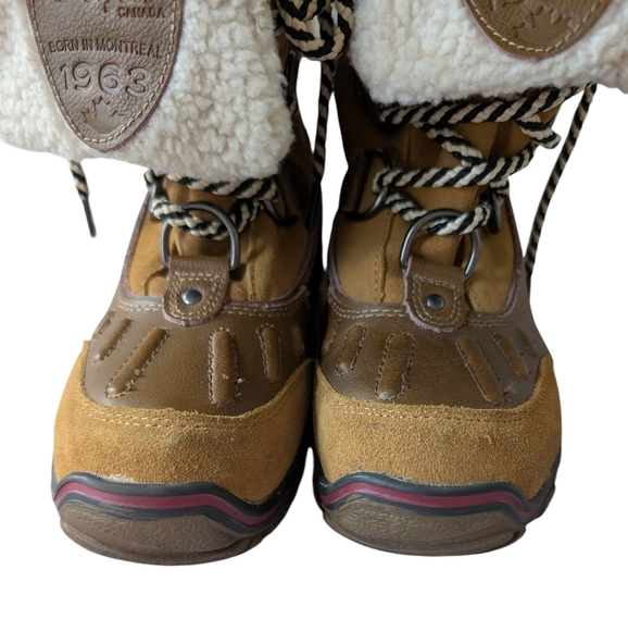 Pajar Canada Waterproof Leather Boots Sz 9.5 - Picture 5 of 12